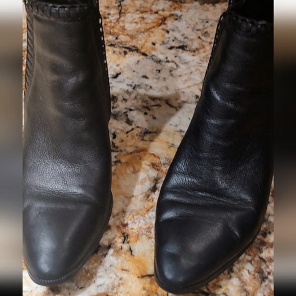 MK leather Ankle booties - Picture 6 of 7